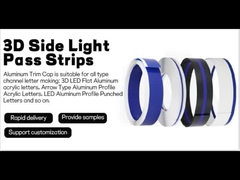 5CM 3D Polymer Luminescent Edge Aluminum Coils for Channel Letters