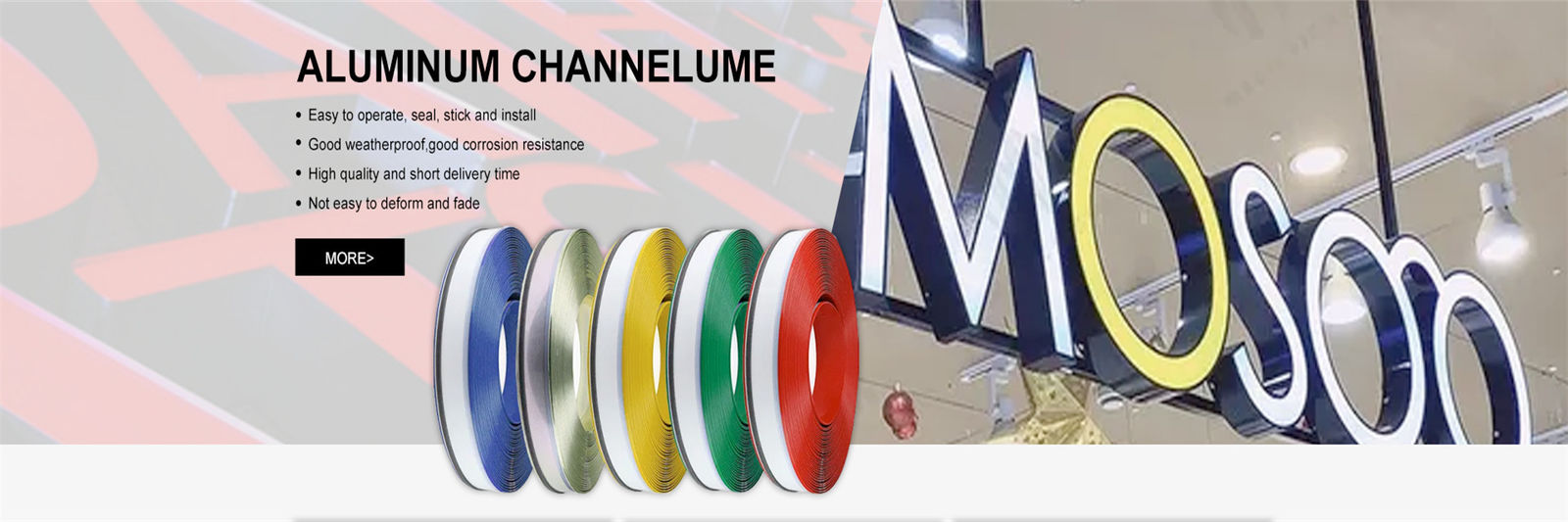 Trimless Channel Letter Coil