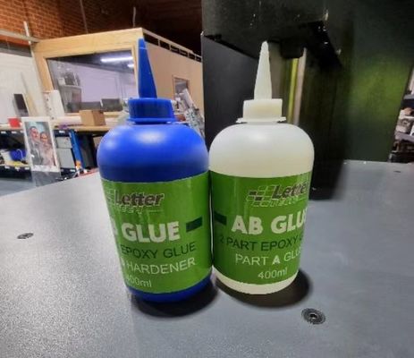 Clear Channel Letter Making Tools A&amp;B Glue Liquid Transparent Channel Letter Signs Bonded