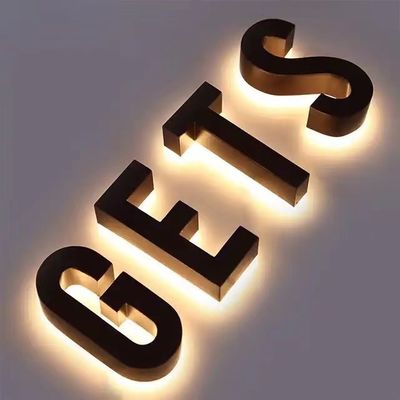 Outdoor Store Letter Sign Led Acrylic Custom Sign Illuminated Channel Letters