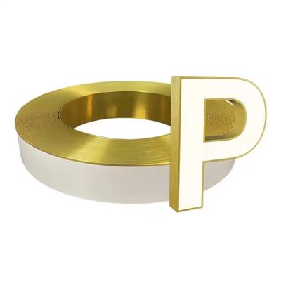 Versatile Aluminium Trim Profiles Aluminum Trim Cap For Channel Letter Outdoor Signage