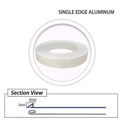 Signage Applications Channel Letter Trim Cap Wedding Flat Aluminum Trim Cap