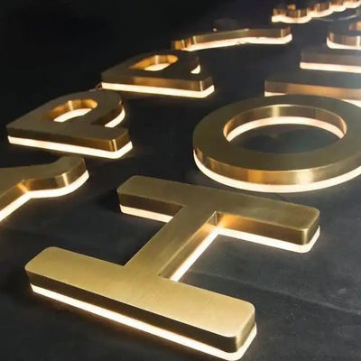 Advertising Led Channel Letters 12V Led Letter Signs Waterproof