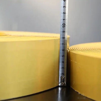 Brushed Gold Aluminium Trim Cap With Aluminum Hardness Aluminum Alloy Coil