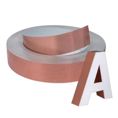 Durable Gold Aluminium Channel Letter Coil Perfect For Channel Letters