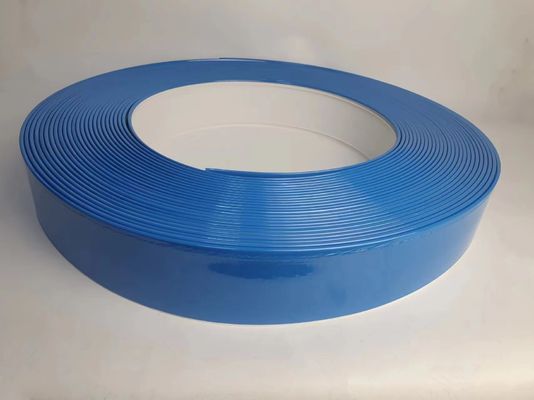 Hand Bending Aluminum Trim Cap Strip J Type Trim Cap Coil 50M Length Various Widths Blue Colors