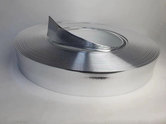 Mirror Sliver Aluminum Trim Cap Roll Hand Bending Hardness Channel Letter Edging Various Widths