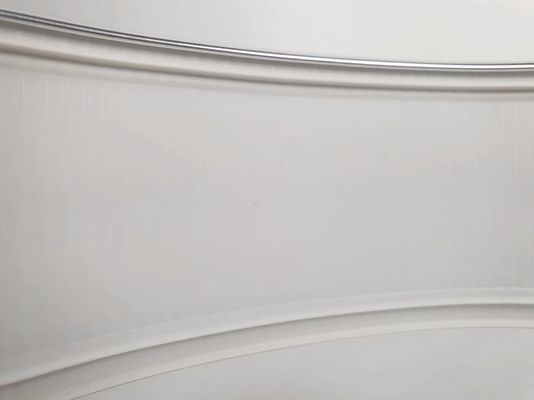 Mirror Sliver Aluminum Trim Cap Roll Hand Bending Hardness Channel Letter Edging Various Widths