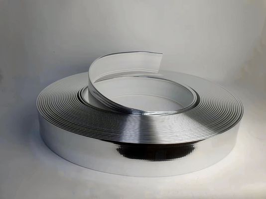Mirror Sliver Aluminum Trim Cap Roll Hand Bending Hardness Channel Letter Edging Various Widths
