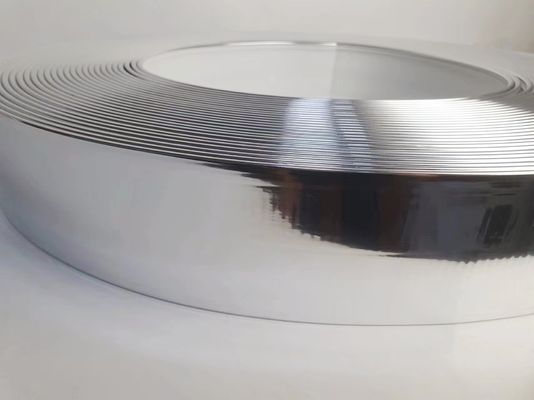 High Aluminum Hardness Aluminum Trim Cap With Mirror Silver Finish And Aluminum Alloy Coil