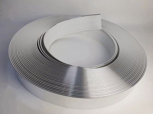 High Aluminum Hardness Aluminum Trim Cap With Mirror Silver Finish And Aluminum Alloy Coil