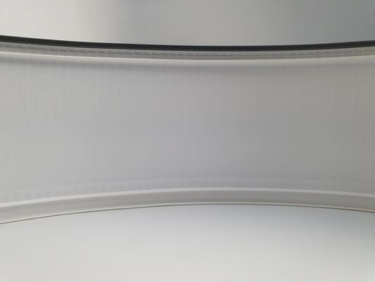 Black Color Aluminum Alloy Coil Trim Cap Strip For Professional Sign Making