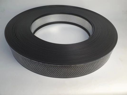Colorful Rubber Trim Cap Alloy Coil J Type Trim Cap Roll Black Color Signage Solution