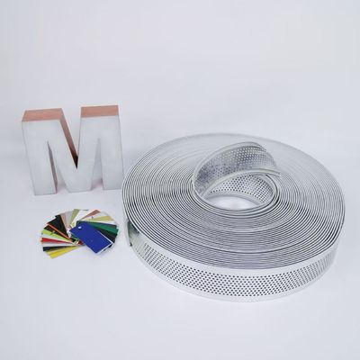 LED Lights Compatibility Aluminum Channel Letter Trim in Regular Color Weather-resistant and Durable