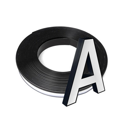 Customized Channelume Letters Strip Golden Perforated Aluminium Trim Cap