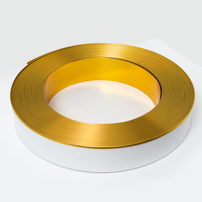 OEM Gold Channelume Signage Aluminum Trim Cap For Channel Letter