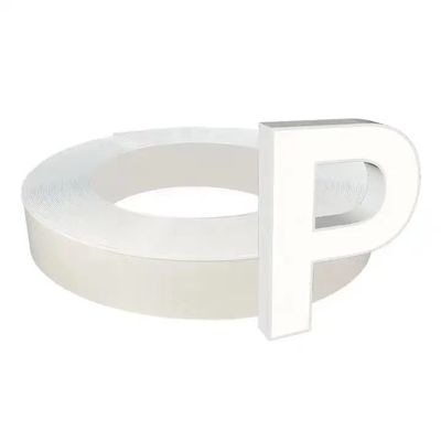 100mm Aluminum Channel Letter Trim Sign Trim Cap For Business Shop