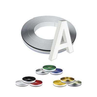 Black Color 1000 Series Grade Non-Alloy Aluminum Trim Cap for Channel Letter Applications